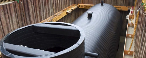 weholite wastewater tank