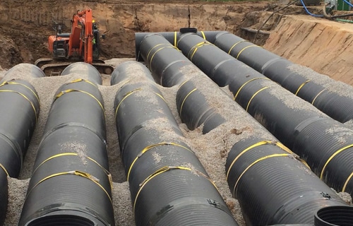 Weholite stormwater management
